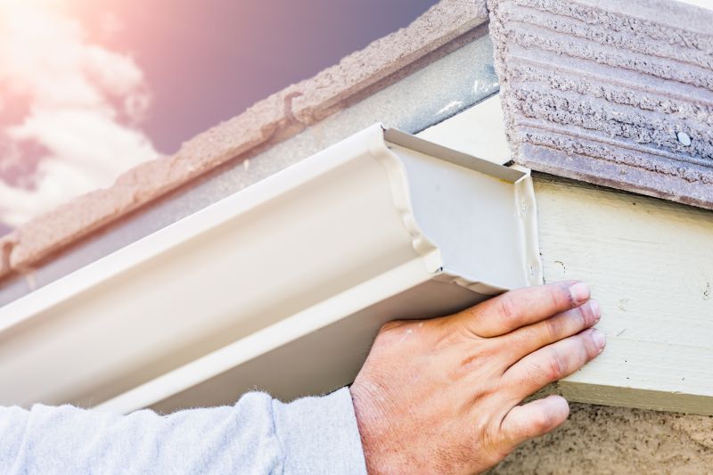 Continuous Gutter Installation detail