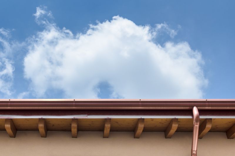 Copper Gutter Service detail