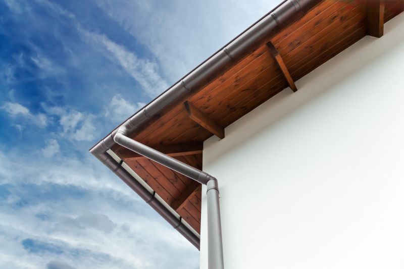 Galvanized Gutter Installation detail