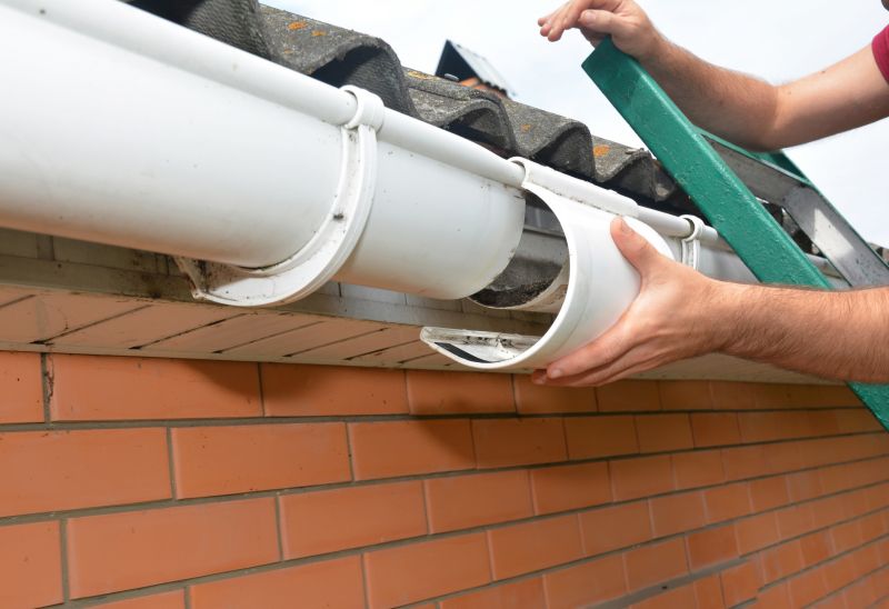 Leaking Gutter Repair detail