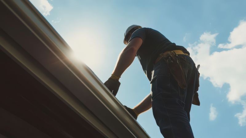 Rain Gutters Installation detail