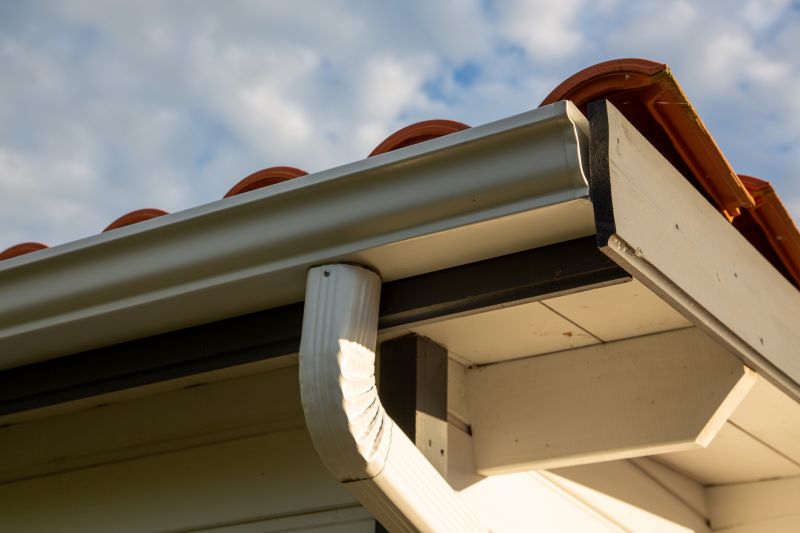 Warehouse Gutter Installation detail